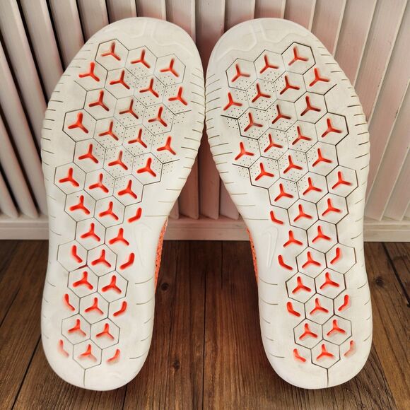 Nike Free RN Flyknit 2018 Womens Size 10 Crimson Pulse Running Shoes 942839-801 - Picture 7 of 9